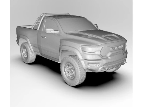 Dodge Ram TRX Single Cab Baby TRX 3D Модель