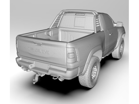 Dodge Ram TRX Single Cab Baby TRX Modèle 3D