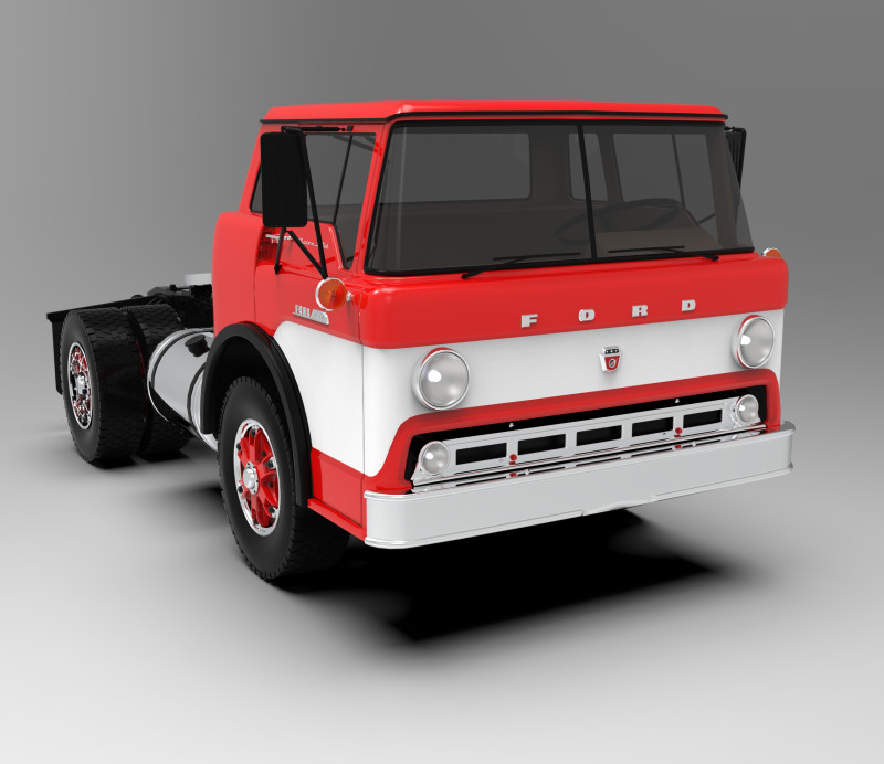 C-600 1972 3D Model .c4d .max .obj .3ds .fbx .stl .blend 