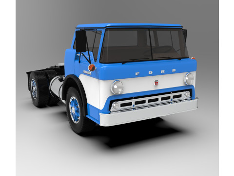 C-600 1972 3D Model