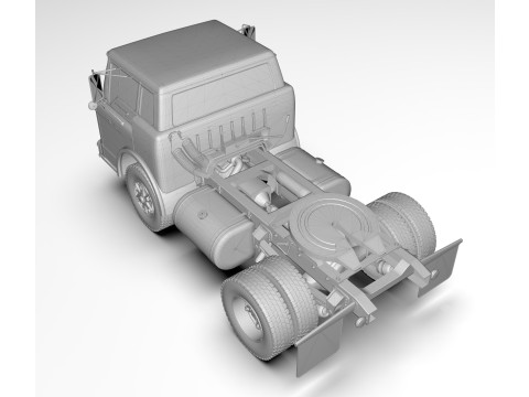C-600 1972 3D Model