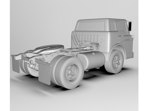 C-600 1972 3D Model
