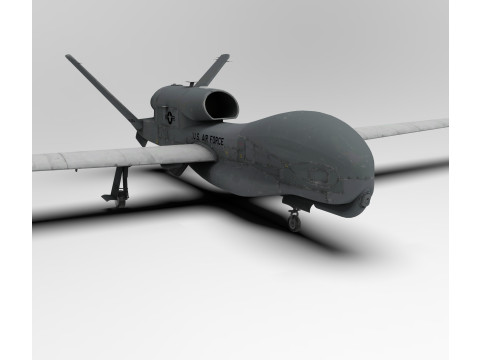 Northrop Grumman RQ-4 Global Hawk 3D Model