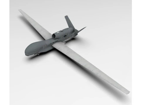 Northrop Grumman RQ-4 Global Hawk 3D Model