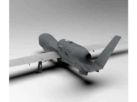Northrop Grumman RQ-4 Global Hawk 3D Model