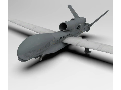 Northrop Grumman RQ-4 Global Hawk 3D Model