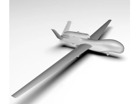 Northrop Grumman RQ-4 Global Hawk 3D Model