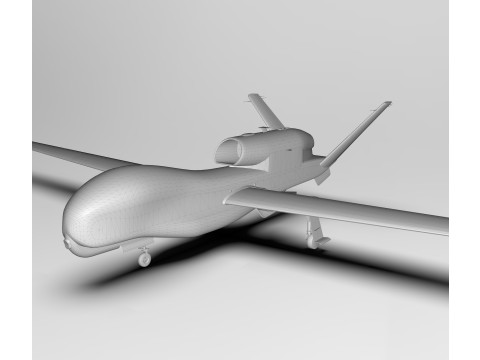 Northrop Grumman RQ-4 Global Hawk 3Dモデル
