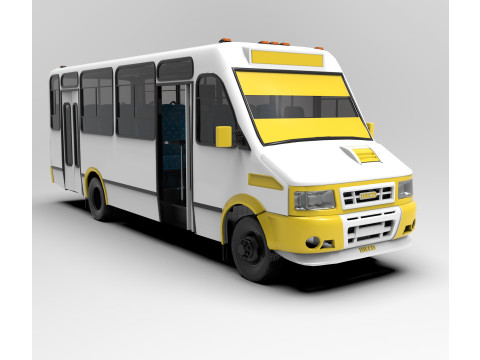 Iveco TurboDaily Intercar 4410 3D Модель