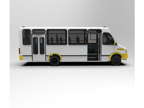 Iveco TurboDaily Intercar 4410 3D 모델