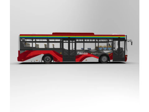 Yutong ZK6118HGA 3D Model