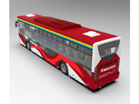Yutong ZK6118HGA 3D Model