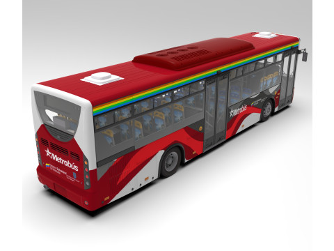 Yutong ZK6118HGA Model 3D