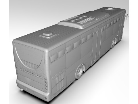 Yutong ZK6118HGA Model 3D