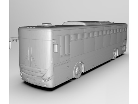 Yutong ZK6118HGA Model 3D
