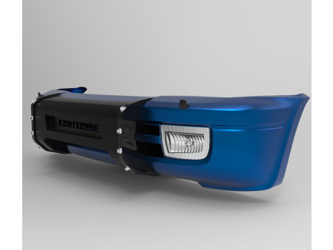 Ecotechne OnBumper for Toyota Land Cruiser 3D Модель