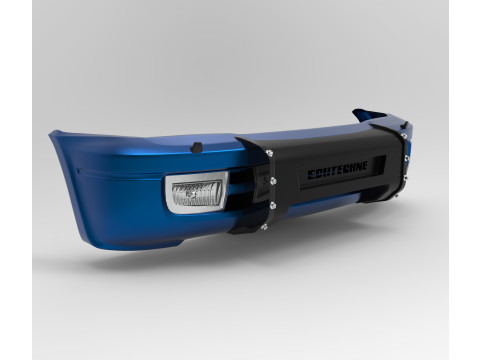 Ecotechne OnBumper for Toyota Land Cruiser 3D Модель