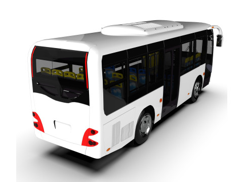 Yutong ZK6896HGA Modello 3D