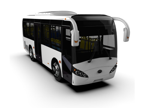 Yutong ZK6896HGA Modello 3D