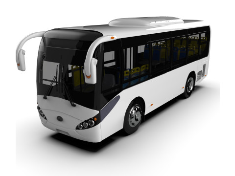 Yutong ZK6896HGA Modello 3D