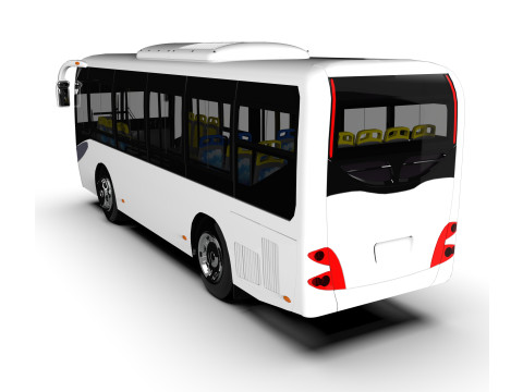 Yutong ZK6896HGA Modello 3D