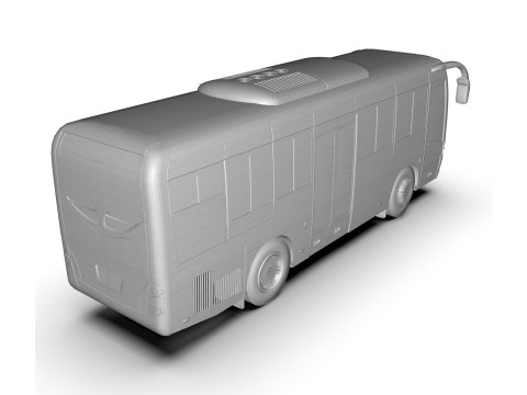 Yutong ZK6896HGA Modello 3D