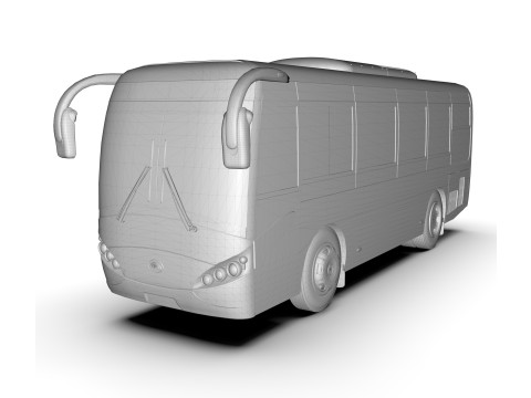 Yutong ZK6896HGA Modello 3D