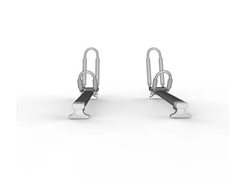Univerisal Roof Rack Kayak Boat Canoe Surf Ski Car Top Carrier 3D Model
