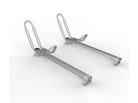 Univerisal Roof Rack Kayak Boat Canoe Surf Ski Car Top Carrier 3D Модель