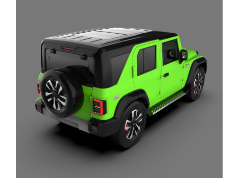 Mahindra Thar ROXX 2025 Model 3D