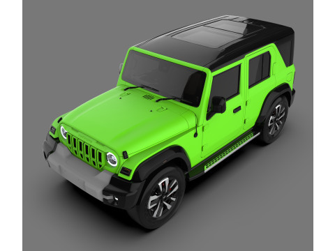 Mahindra Thar ROXX 2025 Model 3D