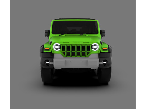 Mahindra Thar ROXX 2025 Model 3D