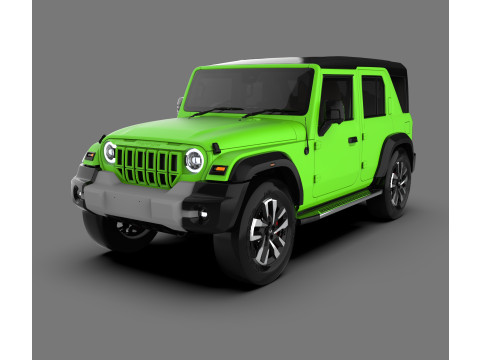 Mahindra Thar ROXX 2025 Model 3D