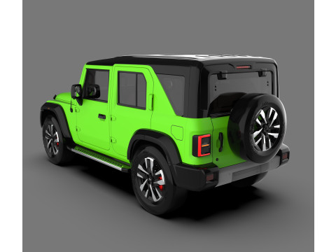 Mahindra Thar ROXX 2025 Model 3D