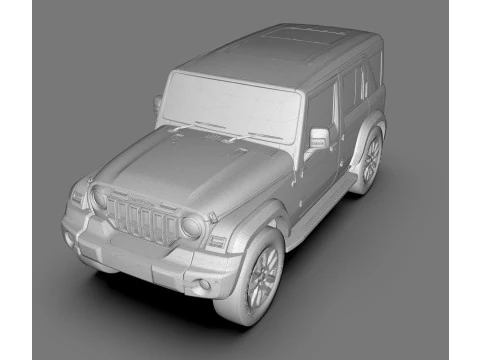 Mahindra Thar ROXX 2025 3D Model