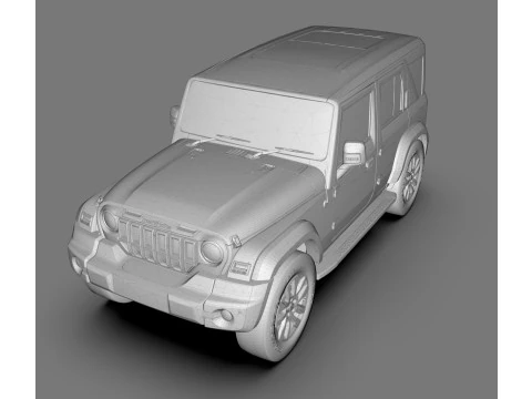 Mahindra Thar ROXX 2025 3D Model