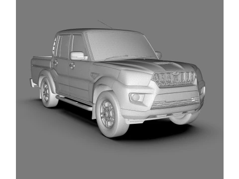 Mahindra PickUp S11 3D Model