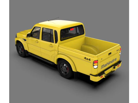Mahindra PickUp S11 3D Model