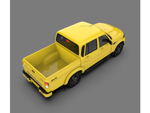 Mahindra PickUp S11 3D Модель