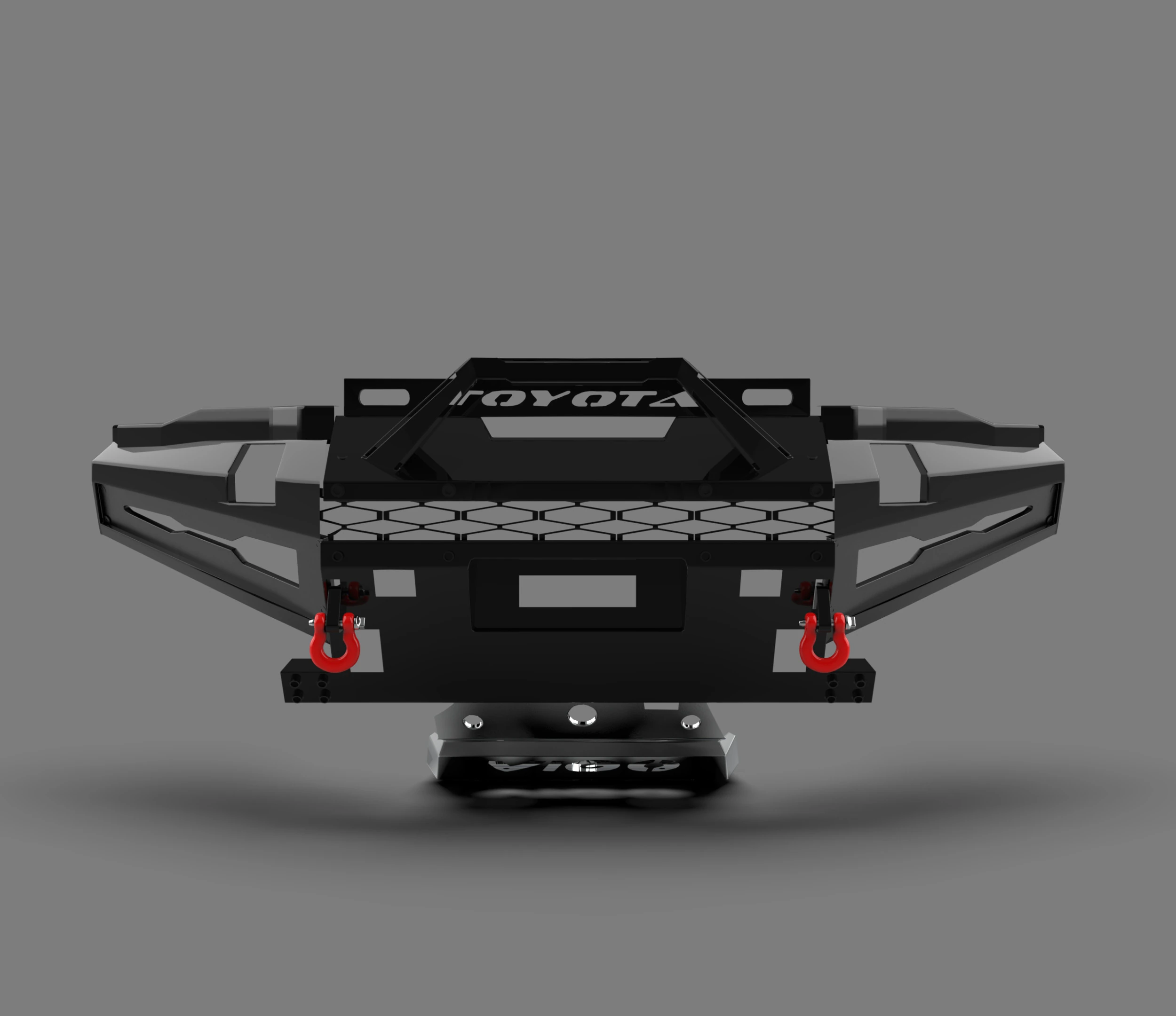 Toyota 4Runner Front Bumper Proline 3D Model .c4d .max .obj .3ds .fbx .stl .blend