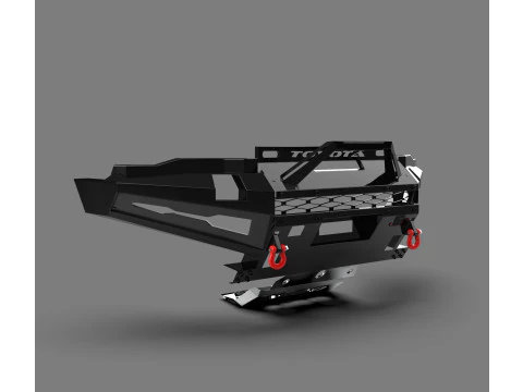 Toyota 4Runner Front Bumper Proline 3D Model