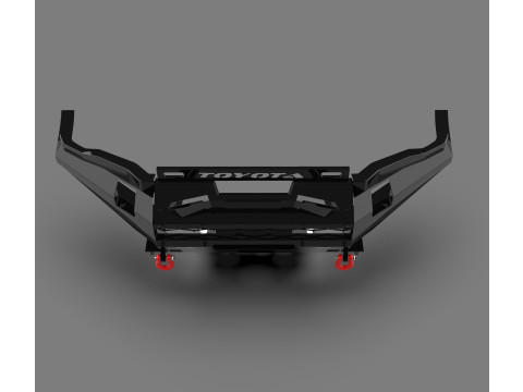 Toyota 4Runner Front Bumper Proline 3D Модель