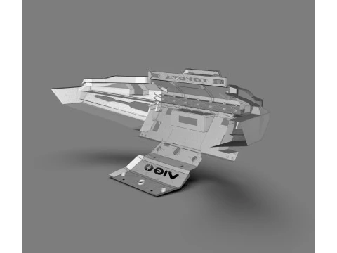 Toyota 4Runner Front Bumper Proline 3D Model
