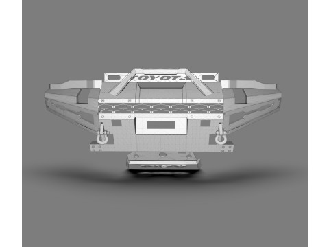 Toyota 4Runner Front Bumper Proline 3D Модель