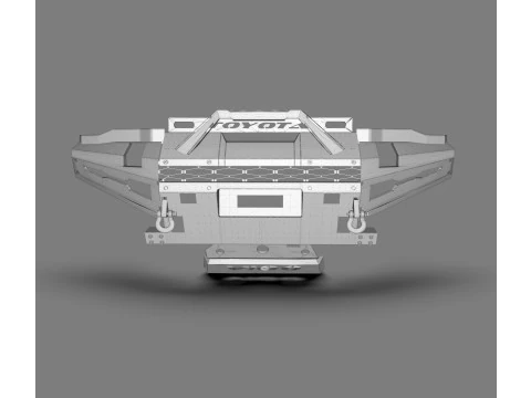 Toyota 4Runner Front Bumper Proline 3D Model