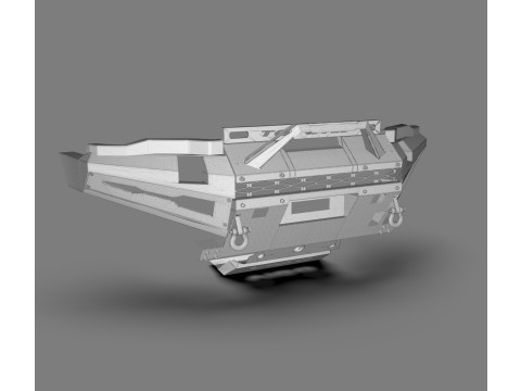 Toyota 4Runner Front Bumper Proline 3D Модель