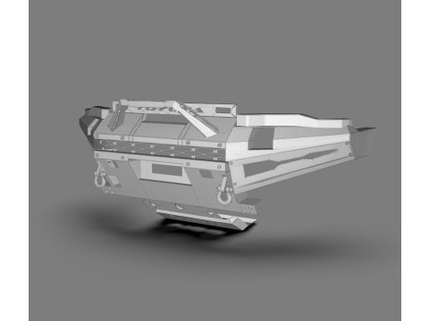 Toyota 4Runner Front Bumper Proline 3D Модель