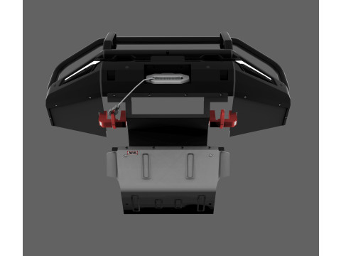 Bumper Front Bull Ball ARB SUMMIT MKII 3D मॉडल