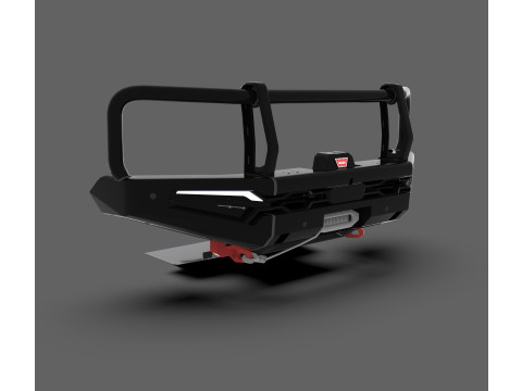 Bumper Front Bull Ball ARB SUMMIT MKII 3D मॉडल