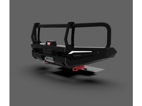 Bumper Front Bull Ball ARB SUMMIT MKII 3D मॉडल